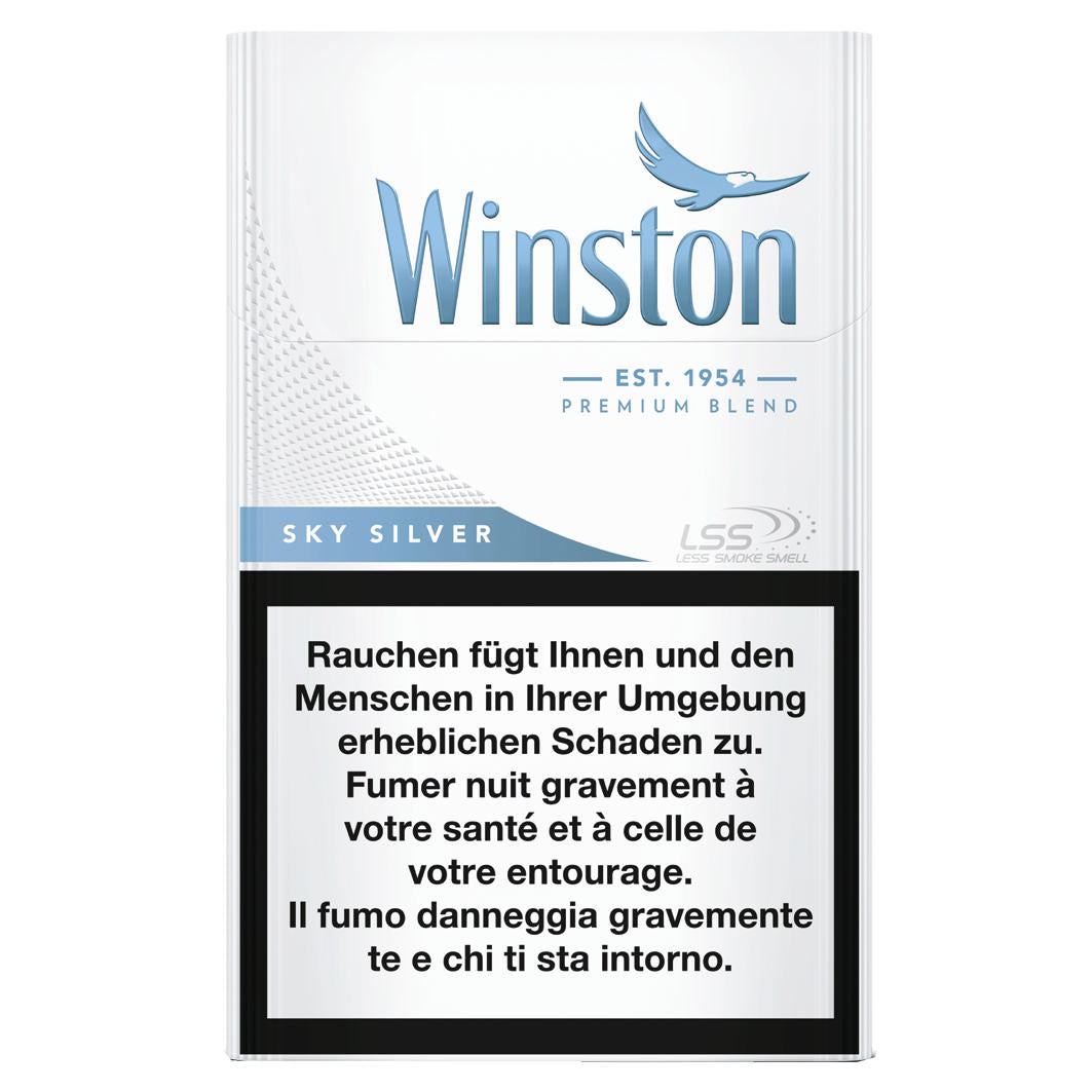 Winston Sky Silver Box – Aromakapseln, BAT