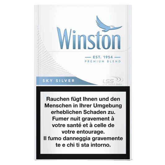 Winston Sky Silver Box – Aromakapseln, BAT