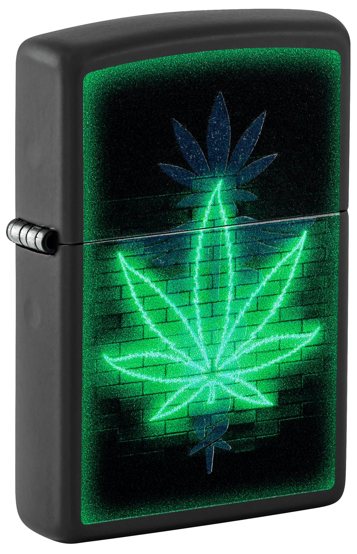 Zippo 218 Glowing Leaf Design