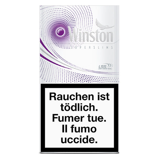 Winston Super Slims Expression Box – Slims Zigaretten, Tabakladen