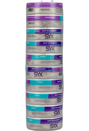 Stange SYX Blueberry 12mg mit 10 Dosen tabakfreien Nikotinbeuteln