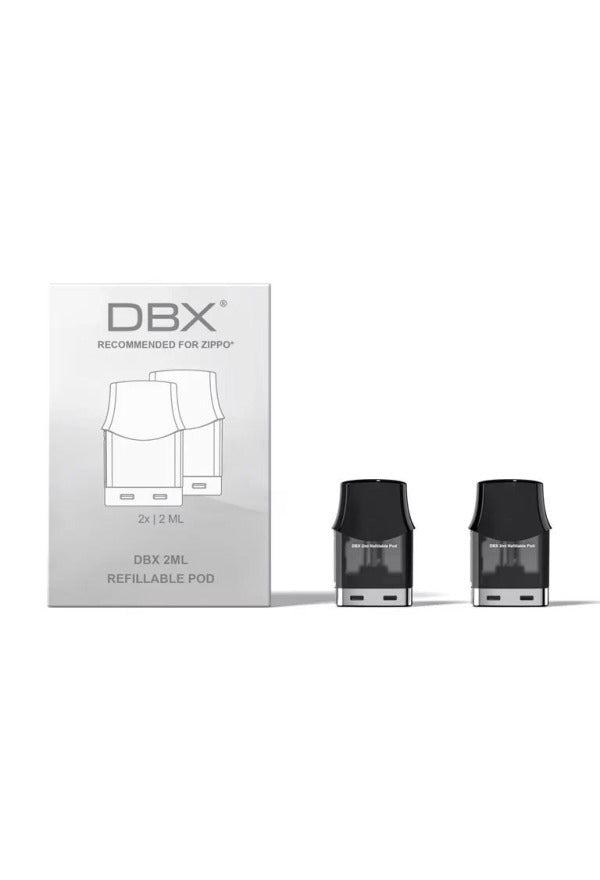 DBX Leerpods 2er Pack, nachfüllbare Pods mit Verpackung