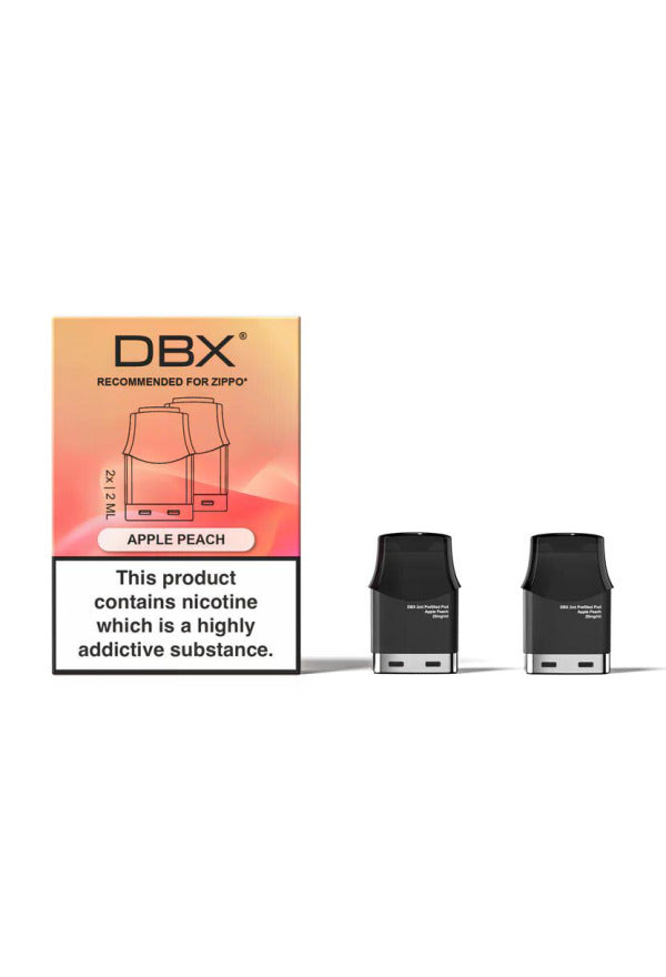 DBX Pods 2er Pack Apple Peach mit Verpackung