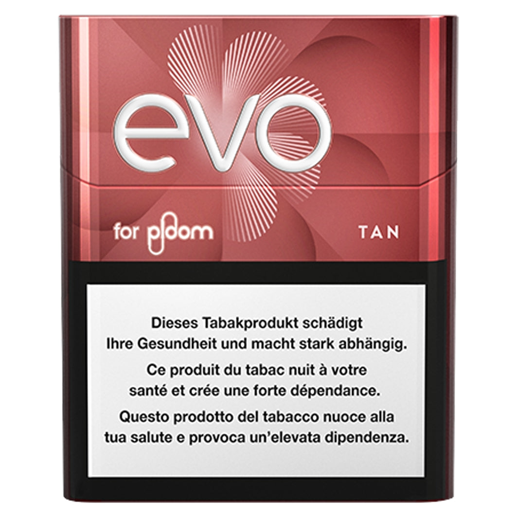 EVO Tan Sticks – ausgewogener Tabak, Burley Tabaksticks