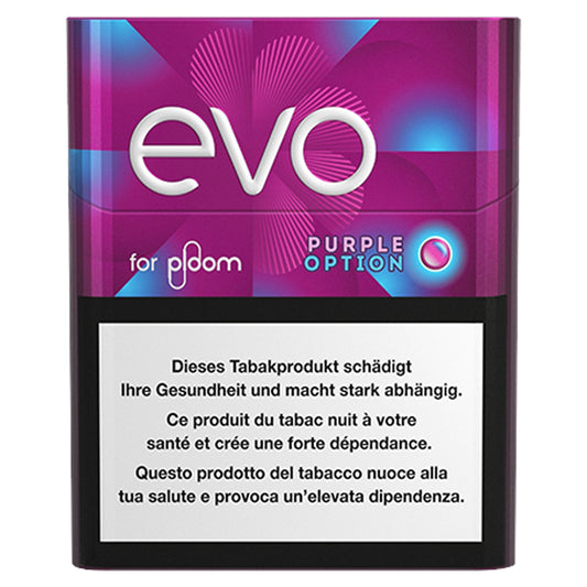 EVO Purple Option Sticks – Beeren &amp; Frische, Beerenaroma Tabak