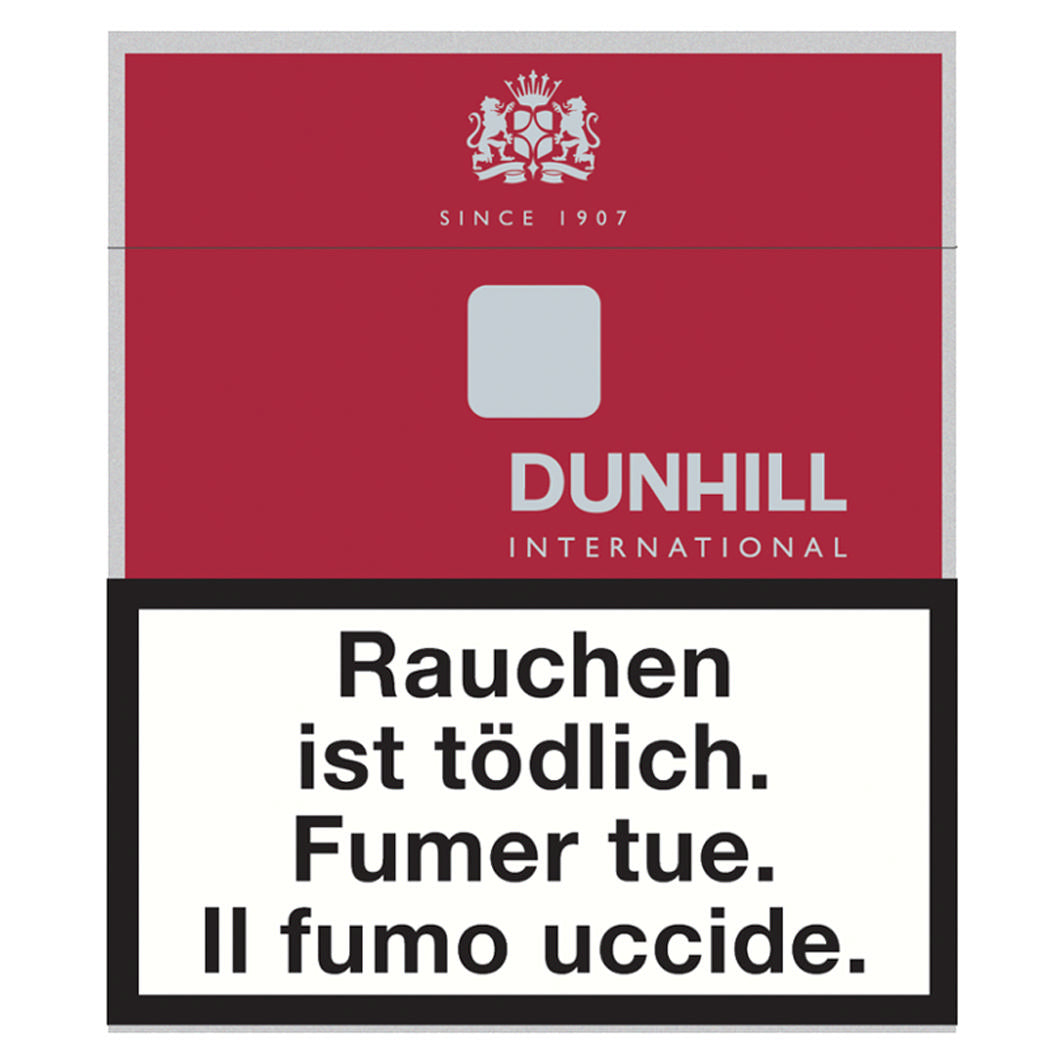 Dunhill Internat. Red Box – Kent, Tabakladen