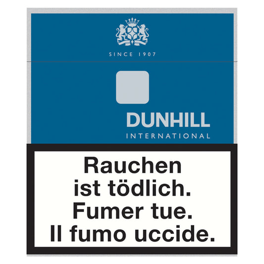 Dunhill Internat. Blue Box – Kent, Tabakladen
