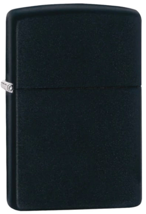Zippo Regular Black M Laser Brushed