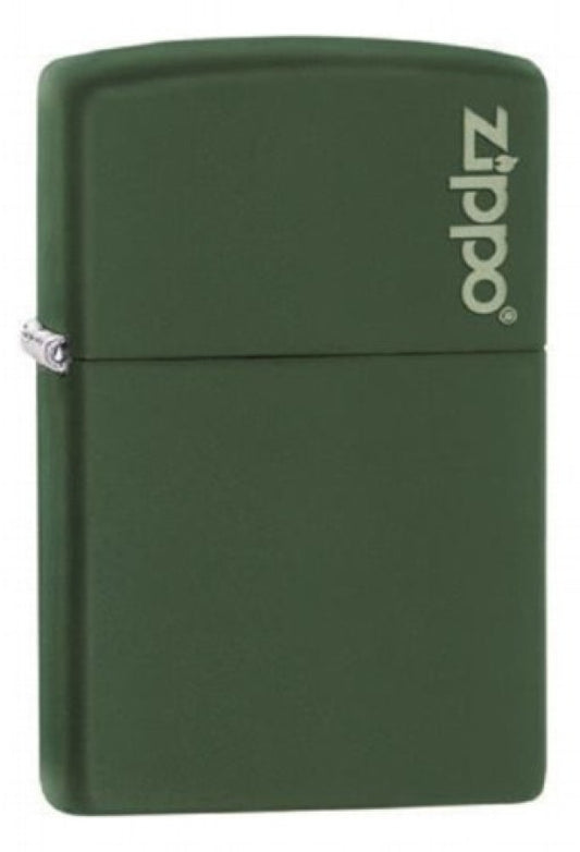 Zippo Green Matte with Logo