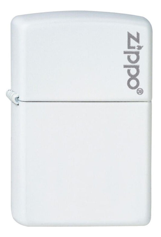 Zippo White with Zippo Logo