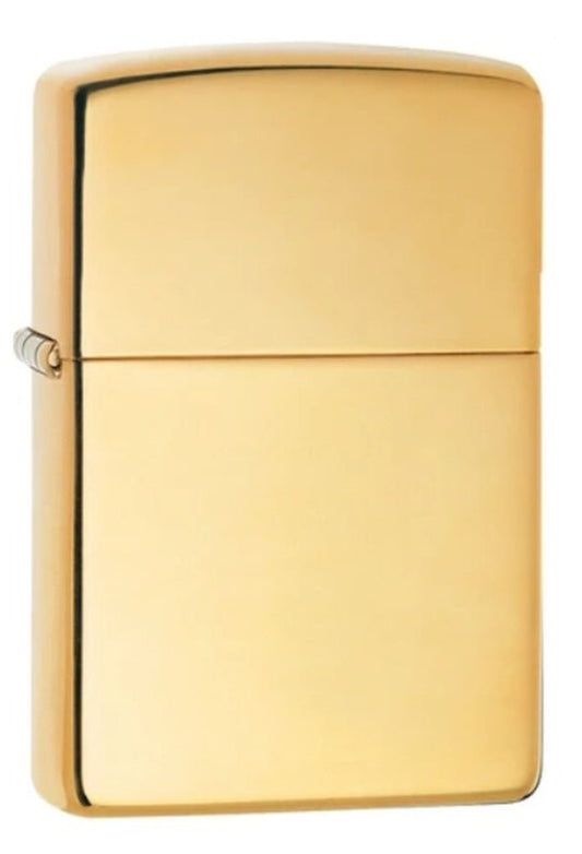 Zippo High Polish Brass Armor