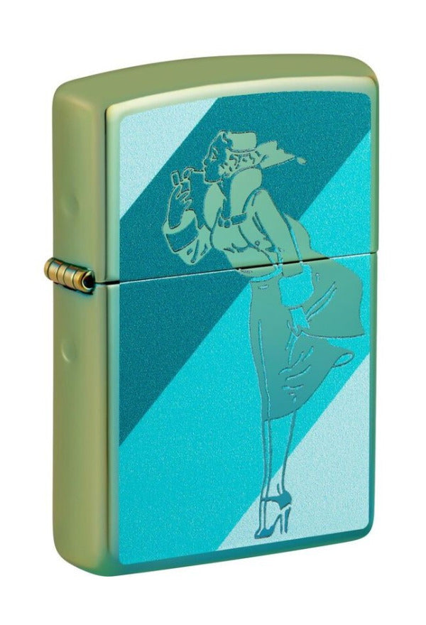 Zippo Pin-up Dancer Design