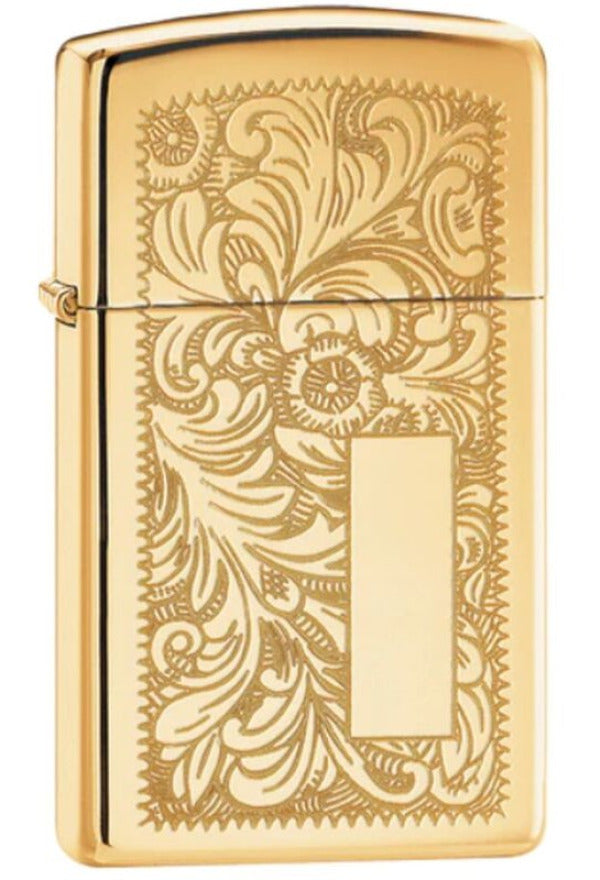 Zippo Slim Venetian Brass