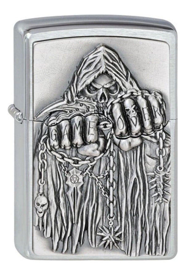 Zippo Pocket Lighter 200 Game Over Emblem