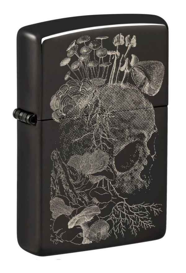Zippo Skull Mushroom Design