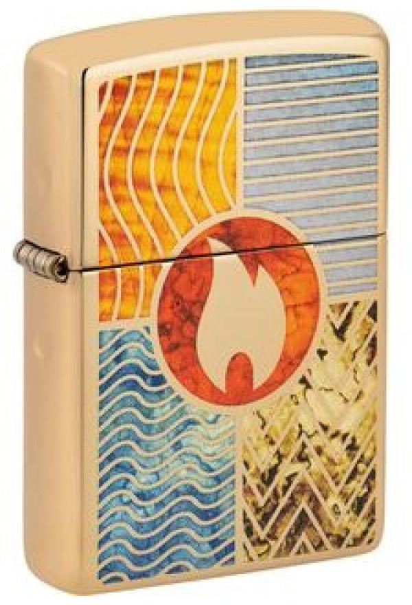 Zippo 254B Elements Earth Design