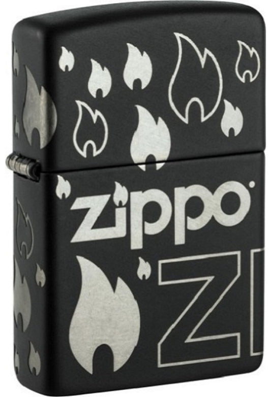 Zippo Flames Logo Design