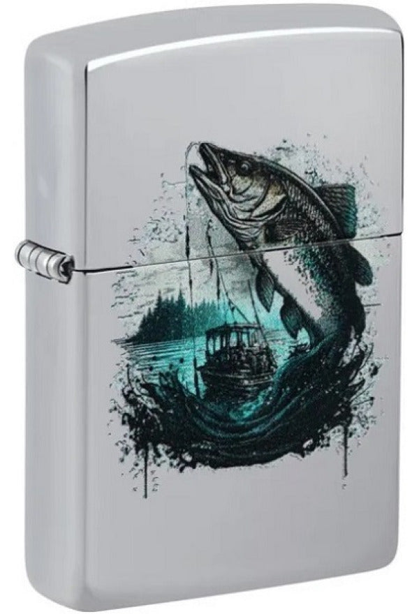 Zippo Fish and Boat Design