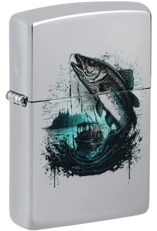 Zippo Fish and Boat Design