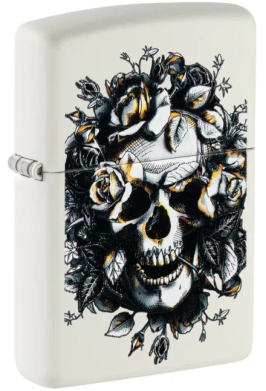 Zippo Skull and Roses