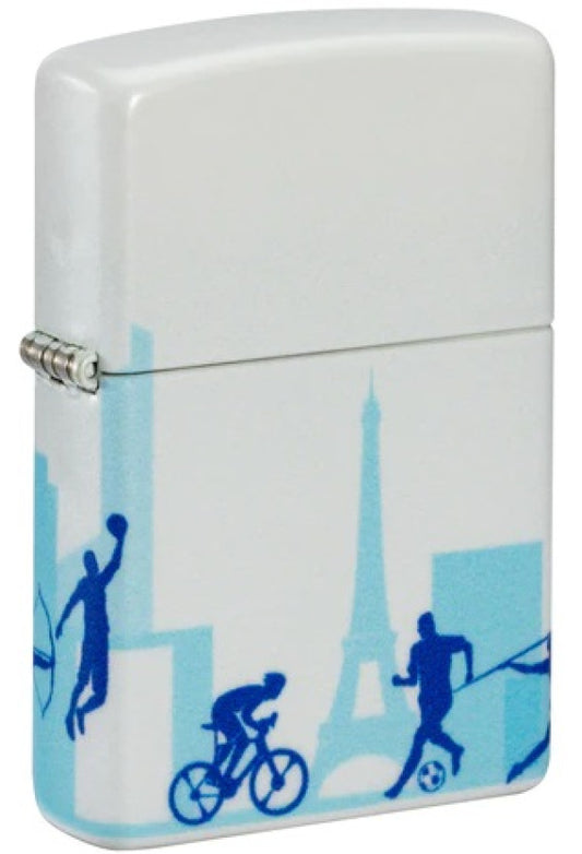 Zippo Olympia Paris Skyline Design