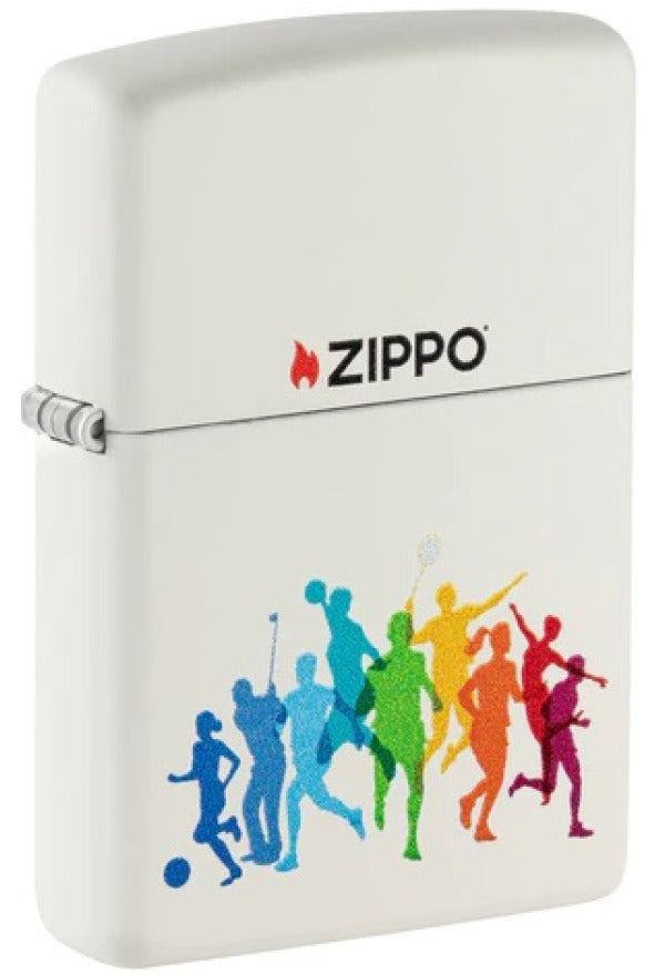 Zippo Olympia Silhouetten Design