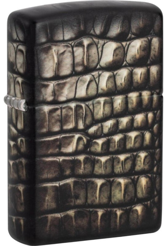 Zippo Alligator Skin Design