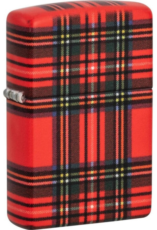 Zippo 49352 Red Plaid Design