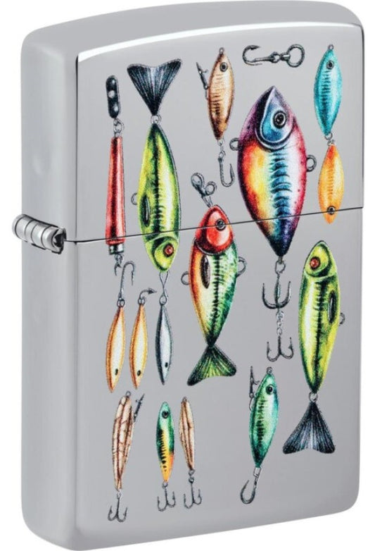 Zippo 250 Fishing Hooks Design