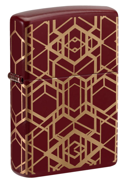 Zippo 46021 Grid Pattern Design