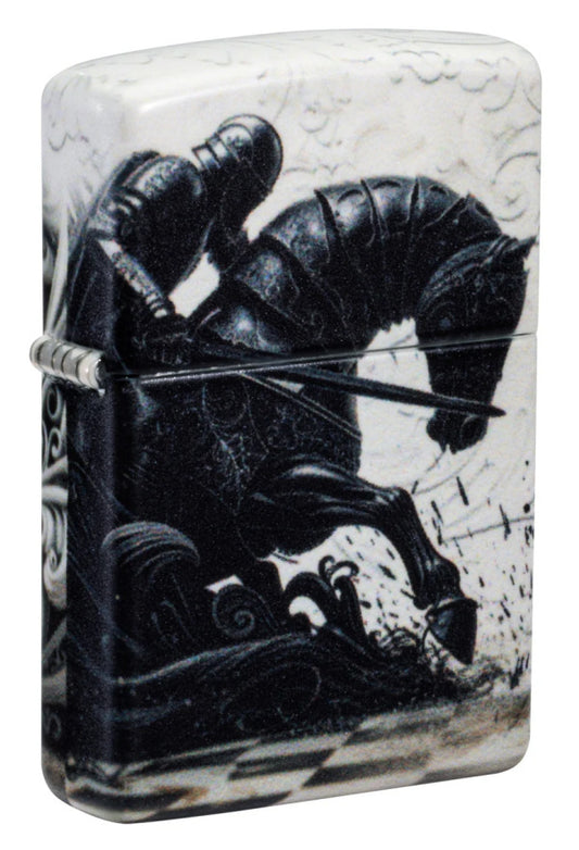 Zippo 49352 Black Knight Design