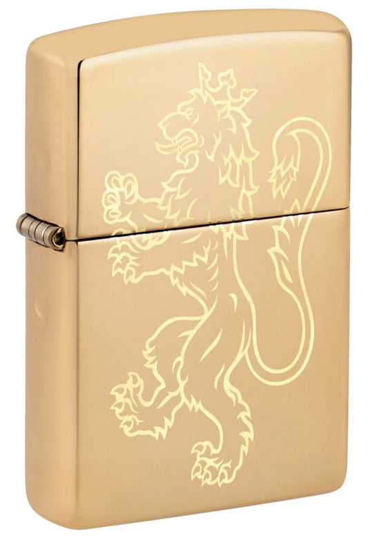 Zippo 254B Medieval Lion Design