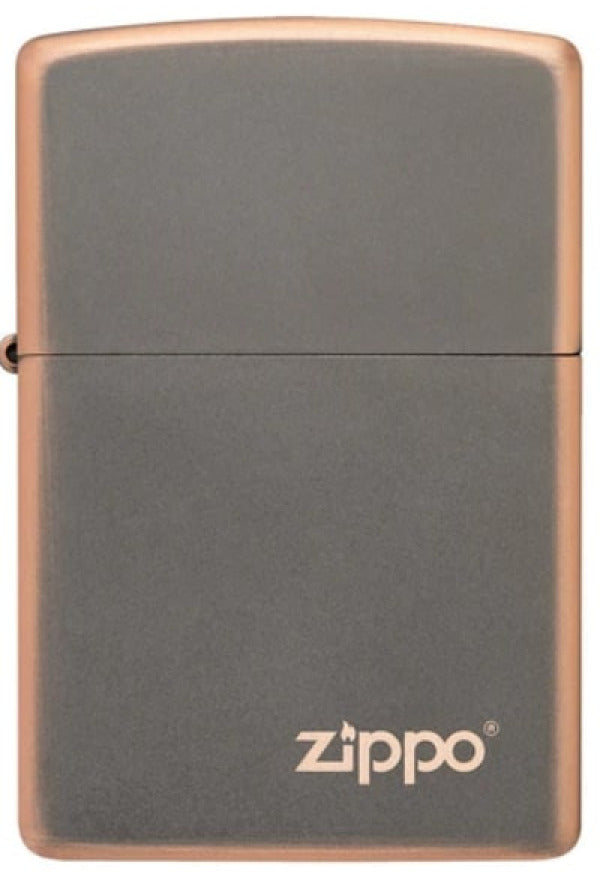 Zippo Rustic Bronze Zippo Logo