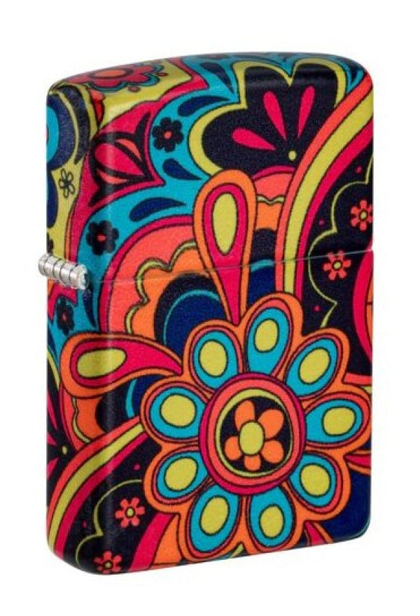 Zippo 49352 Flower Power Design