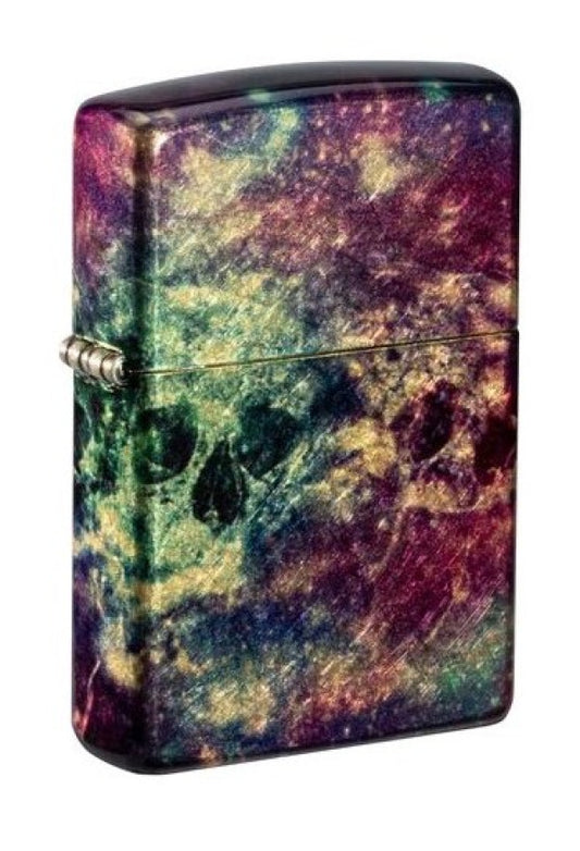 Zippo 48458 Galaxy Skull Design