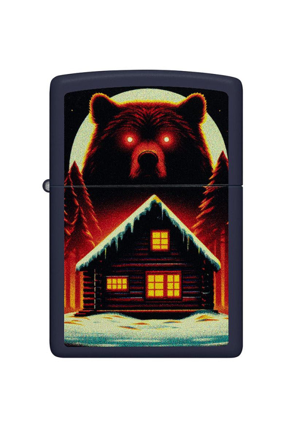 Zippo 239 Bear and Cabin Design