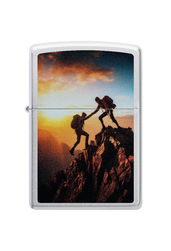 Zippo Mountain Climbing Design