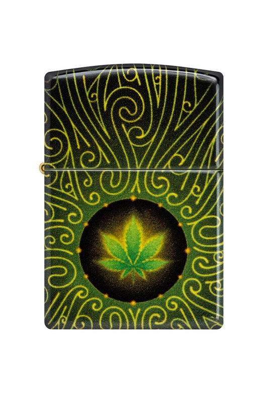 Zippo 49477 Cannabis Design