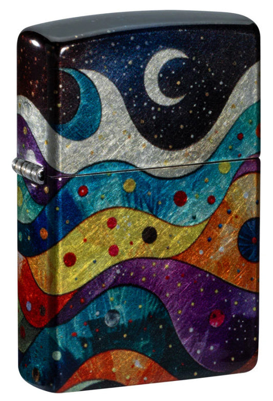 Zippo Abstract Space Design