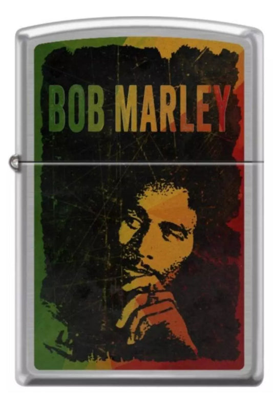 Zippo 200 Bob Marley Green Design