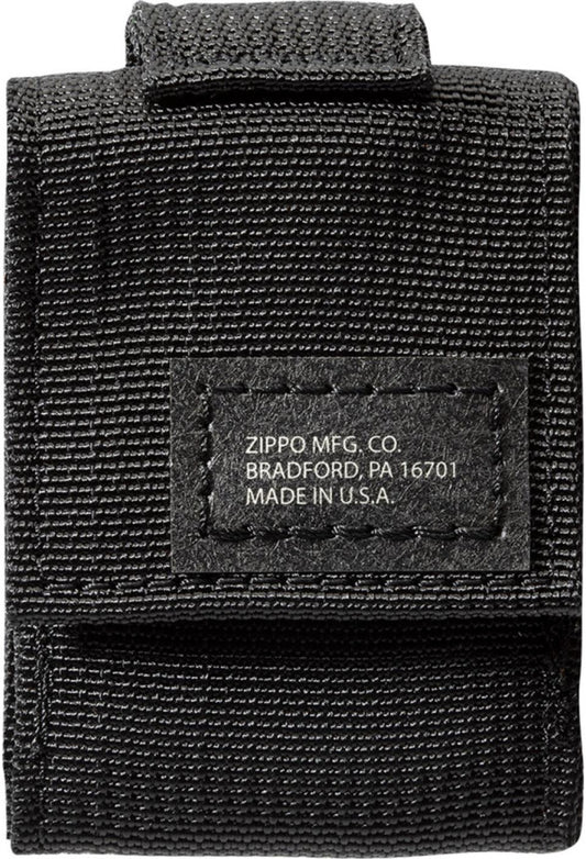 Zippo Set Gürteltasche mit Feuerzeug Schwarz