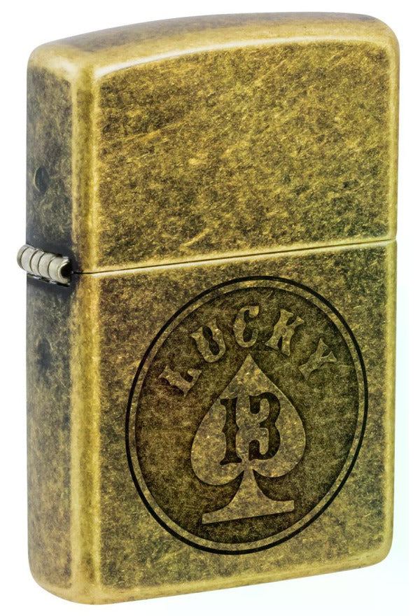 Zippo 201FB Lucky 13 Design