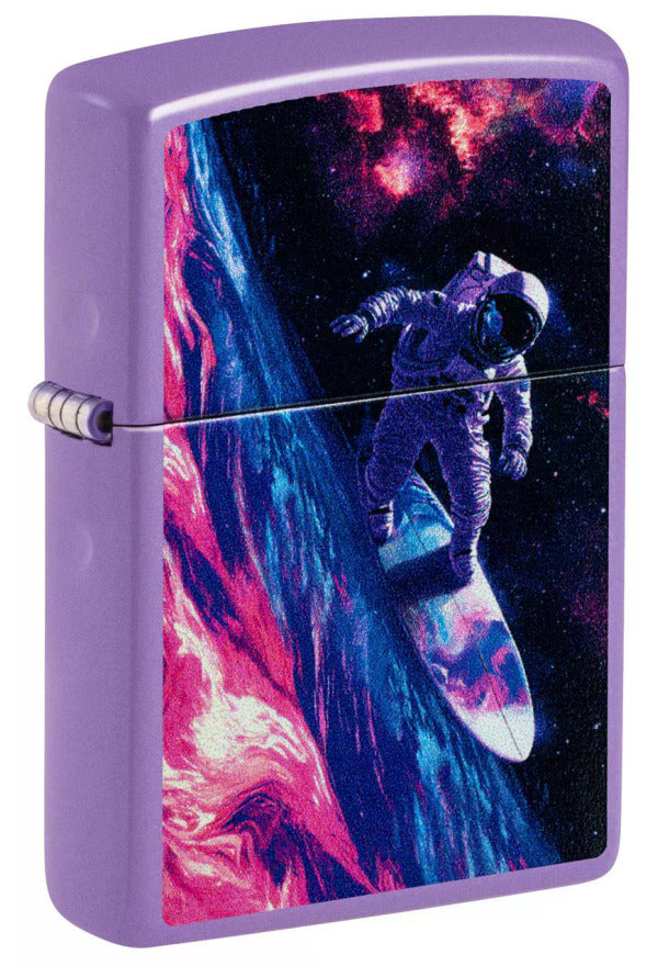 Zippo Surfing Astronaut Design