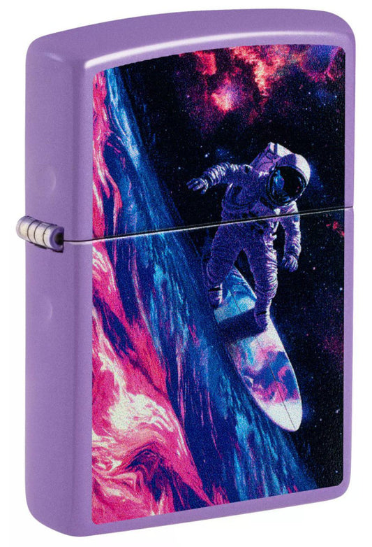 Zippo Surfing Astronaut Design