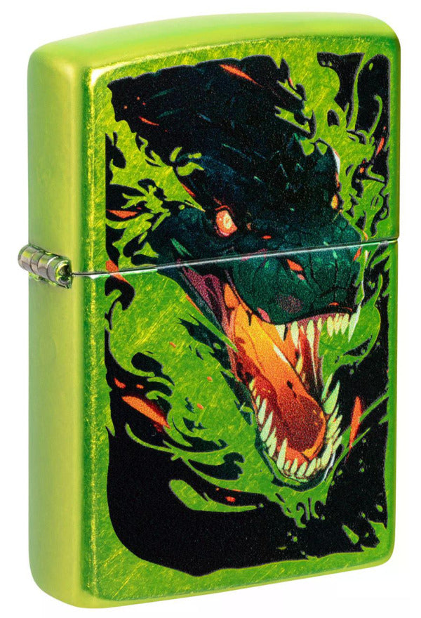 Zippo Green Dragon Design