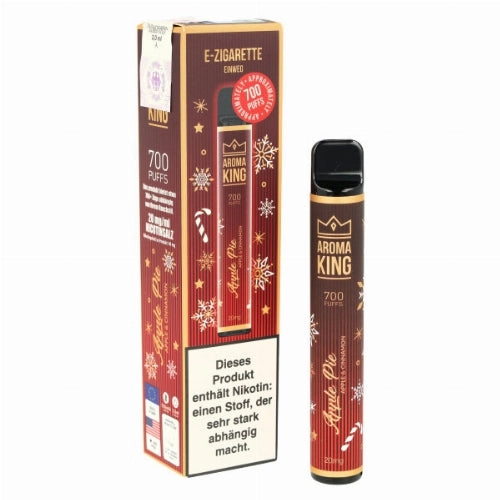 Aroma King - Apple Pie - 0mg – 700Puffs, 700Züge