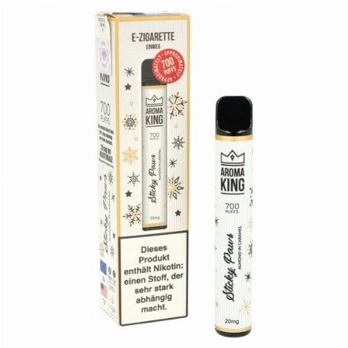 Aroma King - Sticky Paws - 0mg – 700Puffs, 700Züge