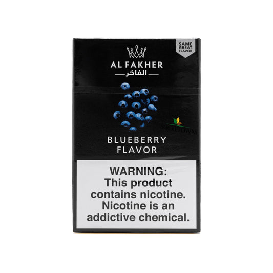 Al Fakher - Blueberry Flavour - 50g – Al Fakher Tabak, Doppelapfel