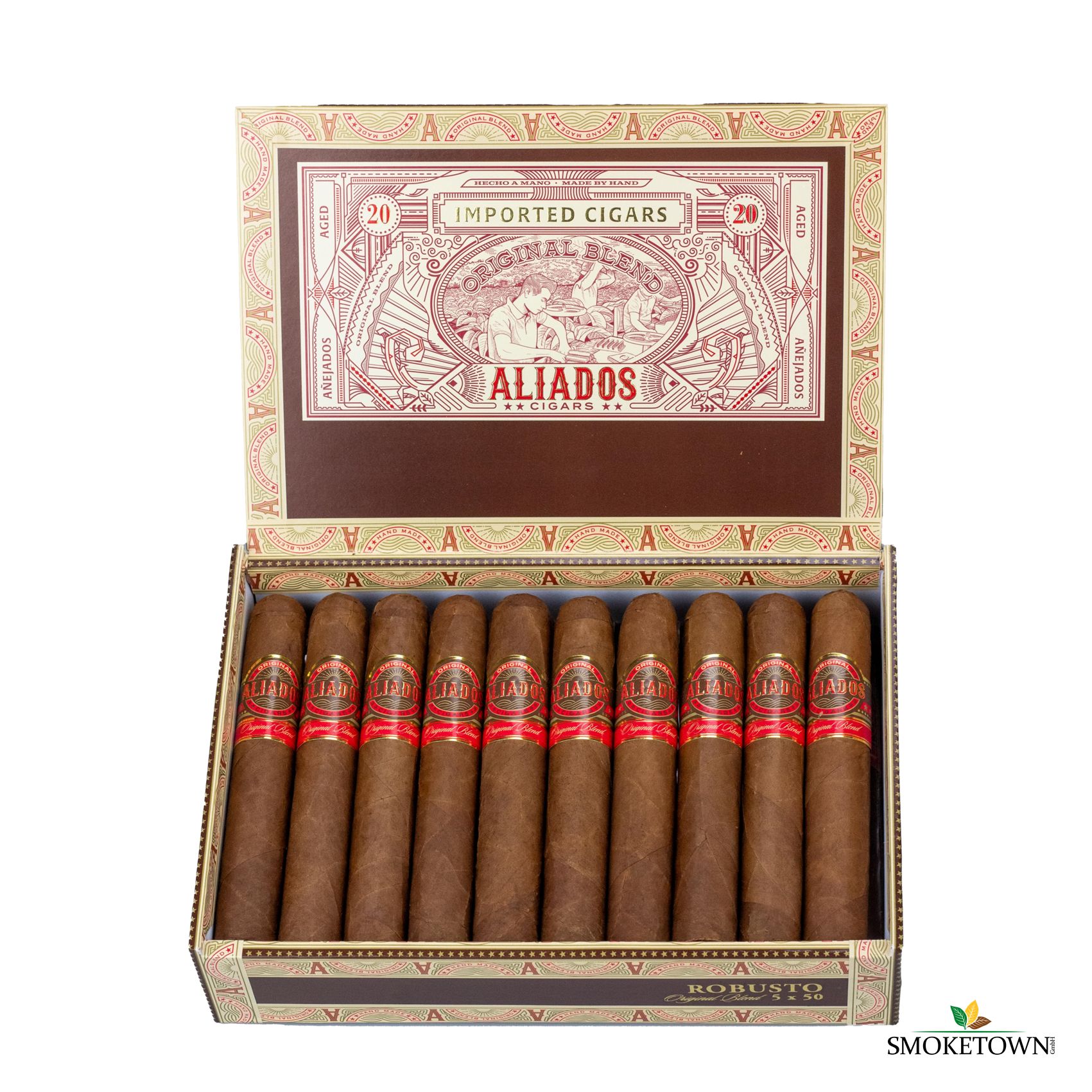 Aliados Orig. Zigarre Blend Robusto – Aliados Robusto kaufen, Cuba Aliados Zigarren