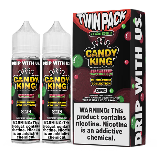 Candy King - Bubblegum - Twin Pack – 70VG/30PG, Dampfen
